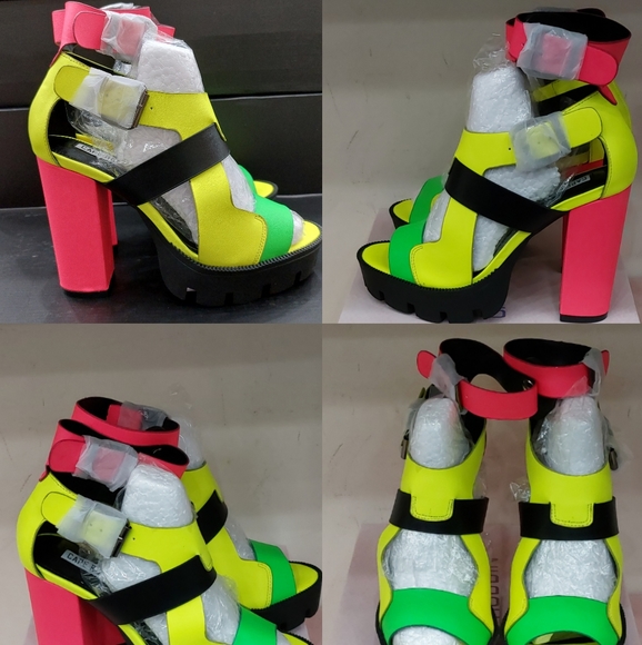 Colorblock Platforms - Picture 2 of 2